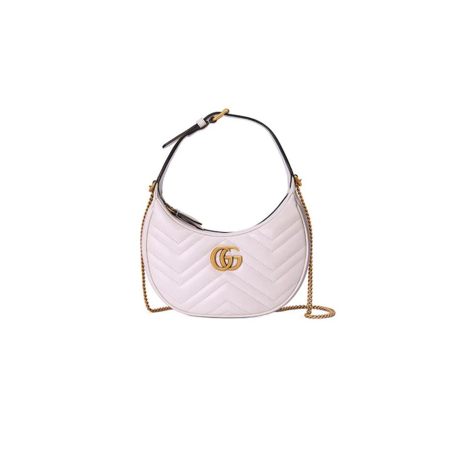 GG Marmont half-moon-shaped mini bag Original 858