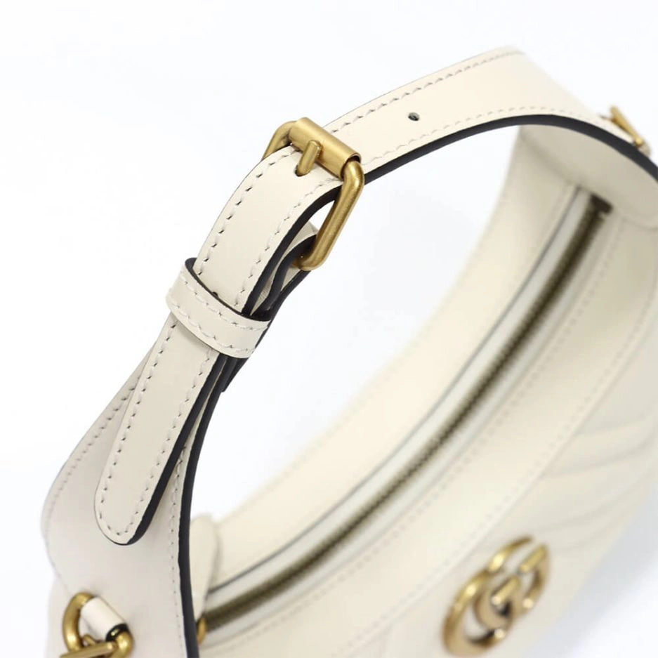 GG Marmont half-moon-shaped mini bag Original 858