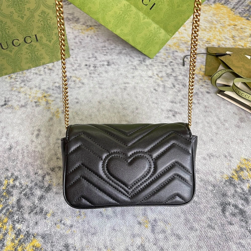 GG Marmont matelasse leather super mini bag MultiPurpose 972