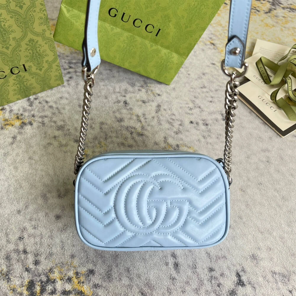 Sporty GG Marmont matelasse mini bag 936
