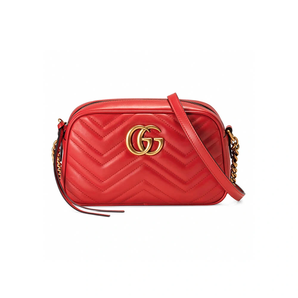 GG Marmont small matelasse shoulder bag Bright 935