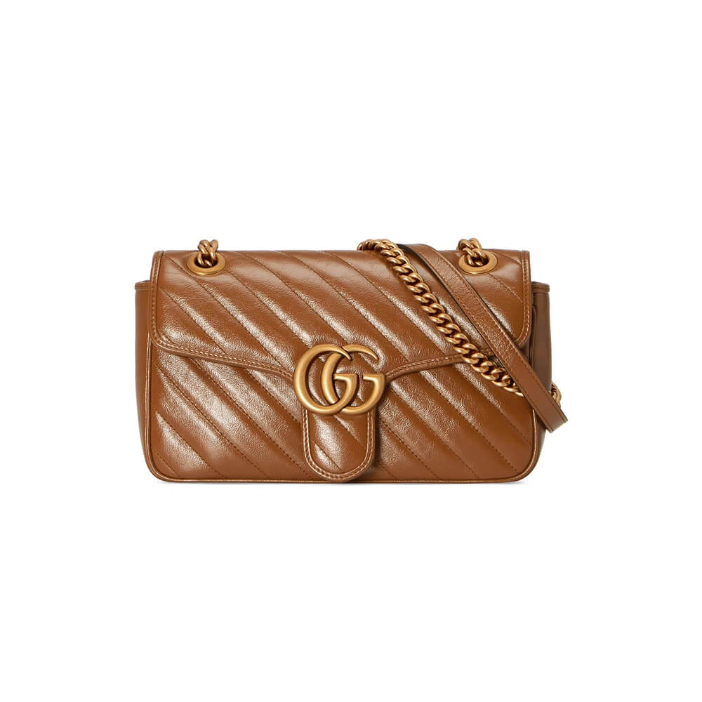 GG Marmont small matelasse shoulder bag WeatherProof 977