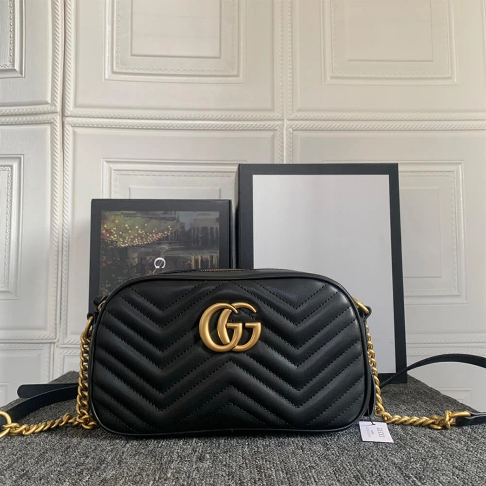 FastDry GG Marmont small matelasse shoulder bag 951
