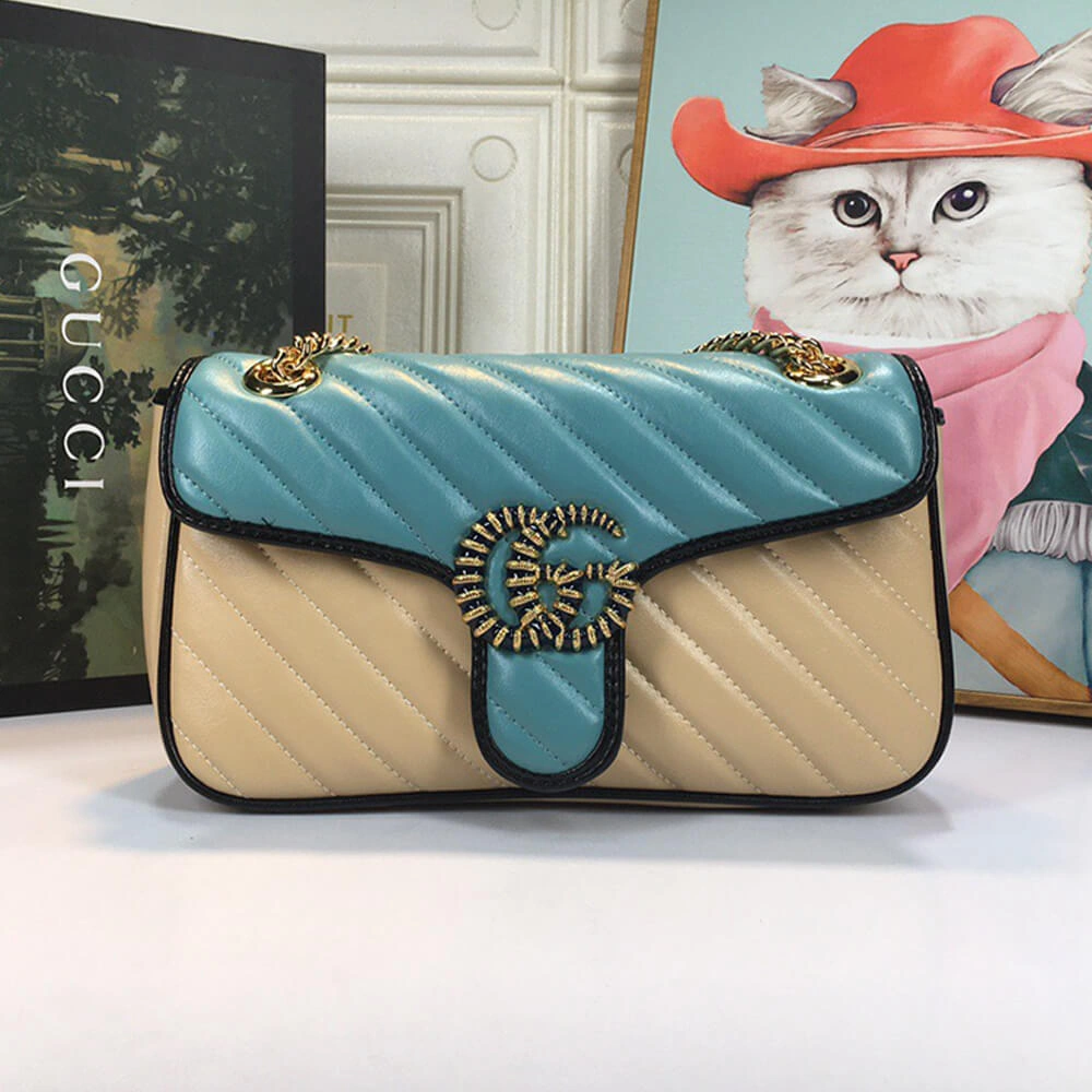GG Marmont small matelasse shoulder bag MoistureWicking 944