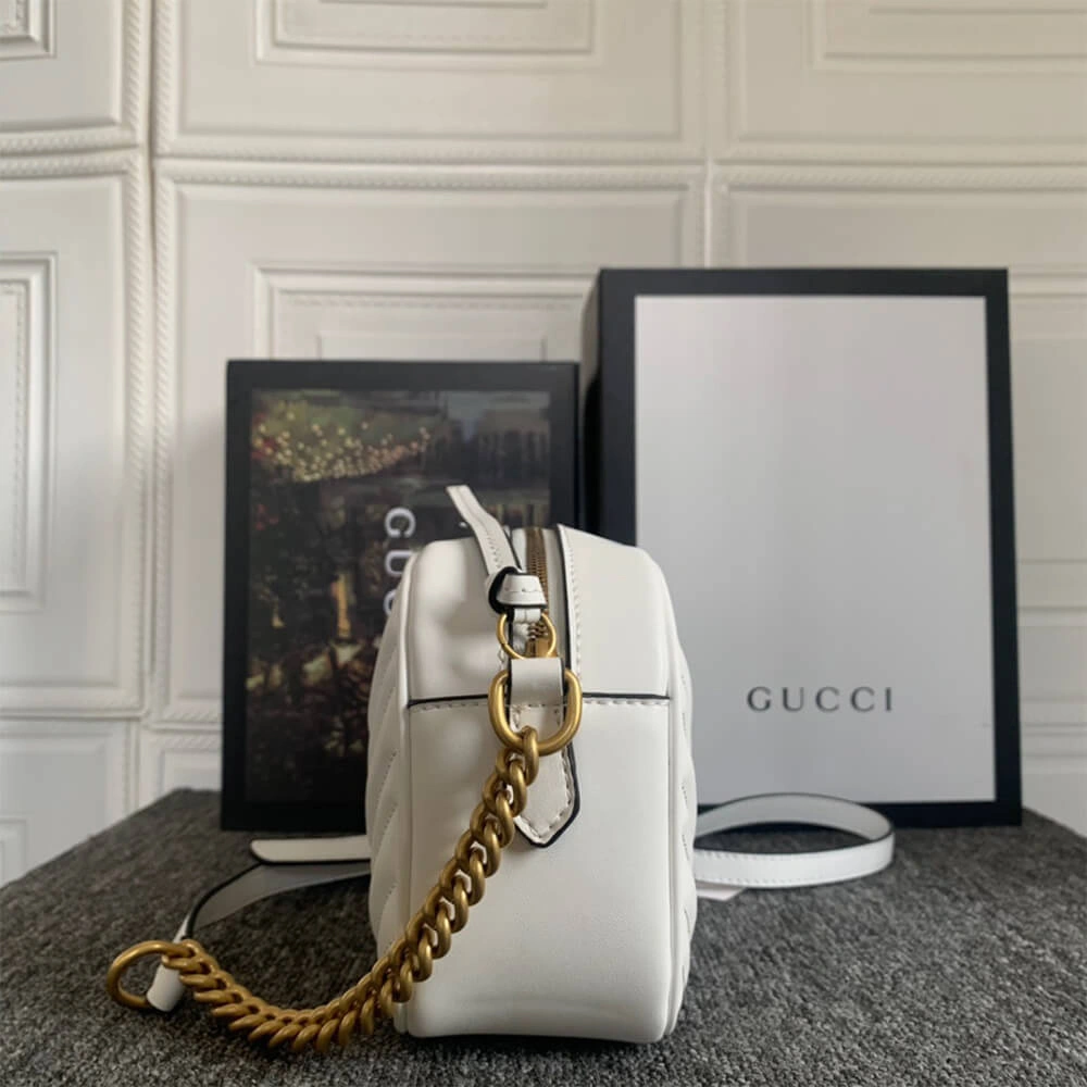 GG Marmont small matelasse shoulder bag DailyWear 976