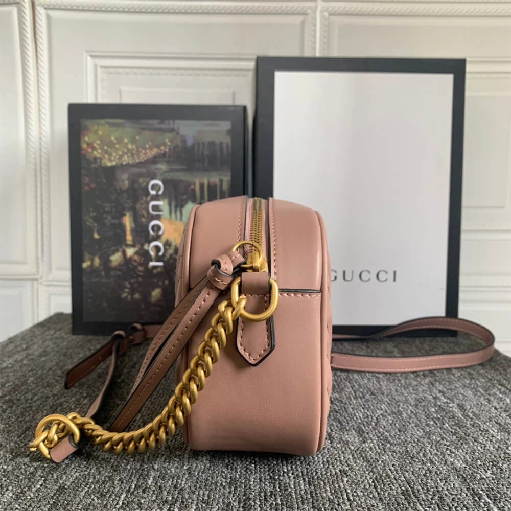 GG Marmont small matelasse shoulder bag Neat 955