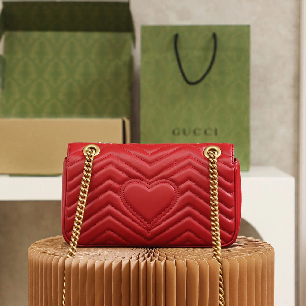 GG Marmont small matelasse shoulder bag Refined 1003