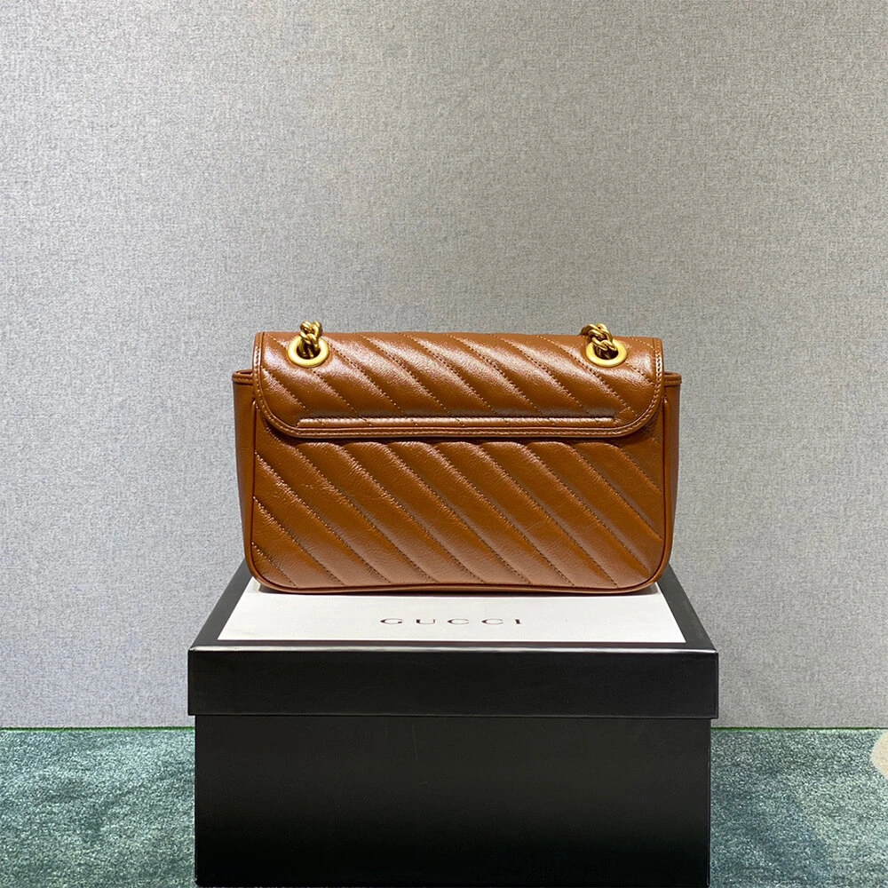 GG Marmont small matelasse shoulder bag WeatherProof 977