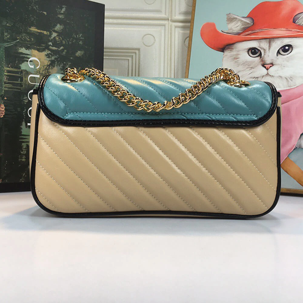 GG Marmont small matelasse shoulder bag MoistureWicking 944