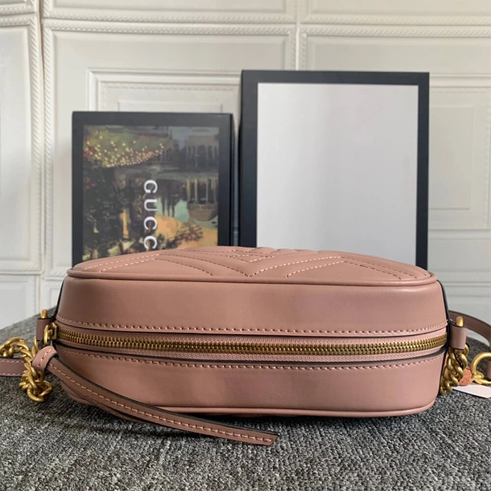 GG Marmont small matelasse shoulder bag Neat 955