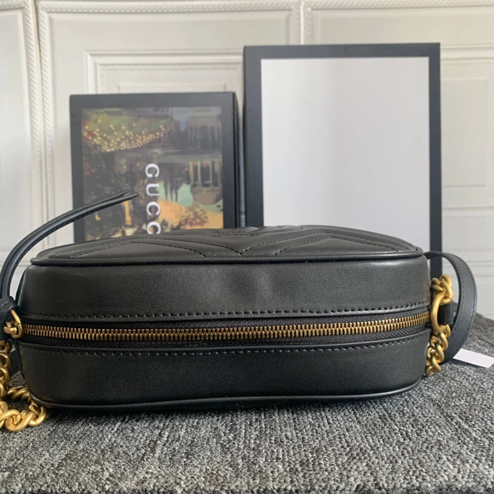 FastDry GG Marmont small matelasse shoulder bag 951