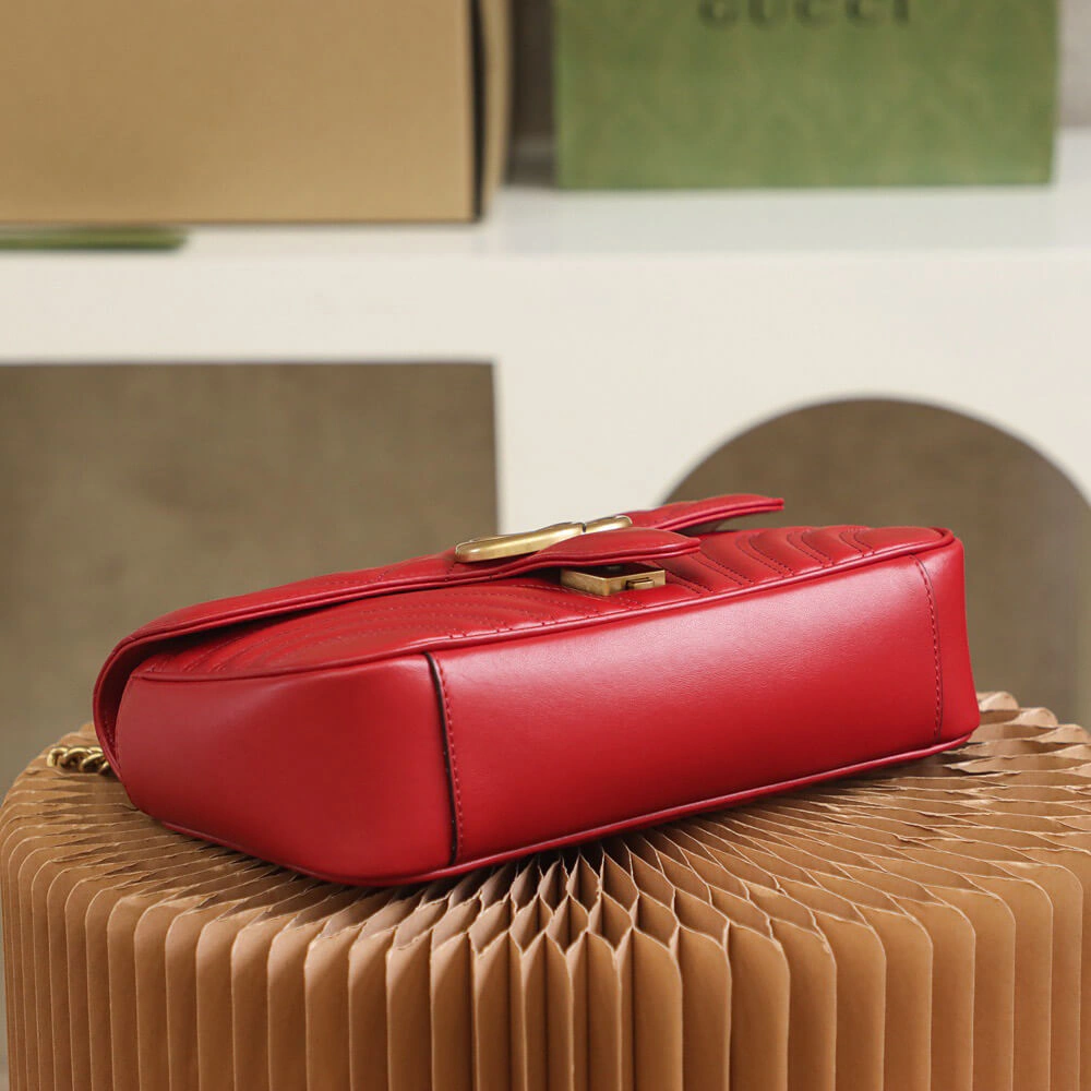 GG Marmont small matelasse shoulder bag Refined 1003