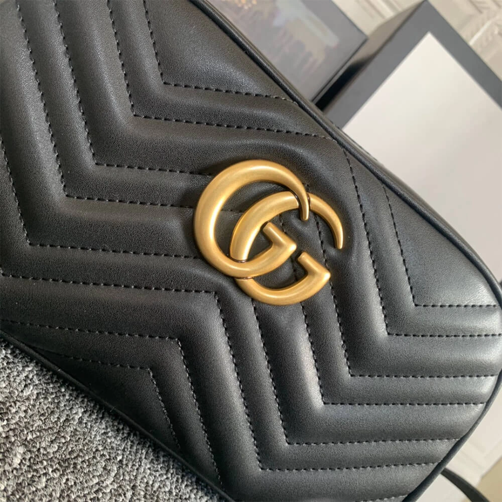 FastDry GG Marmont small matelasse shoulder bag 951