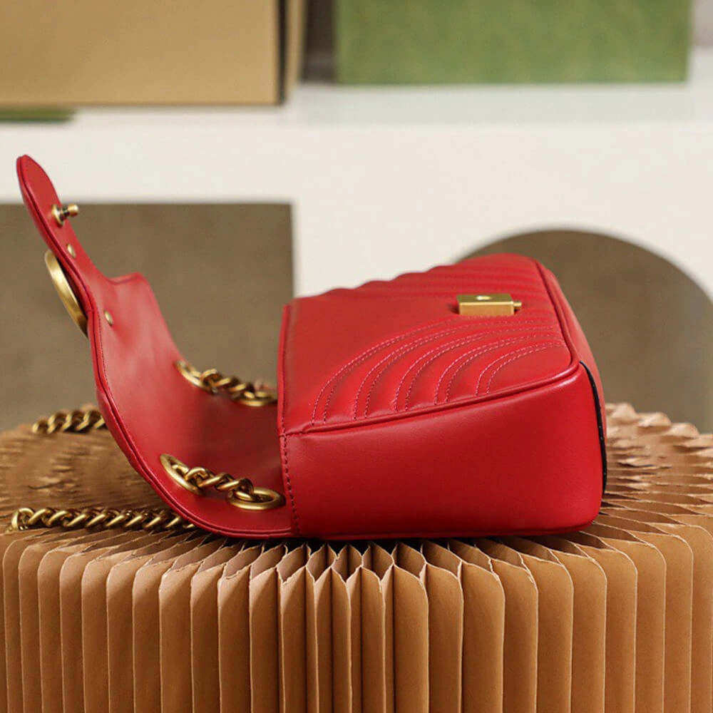 GG Marmont small matelasse shoulder bag Refined 1003