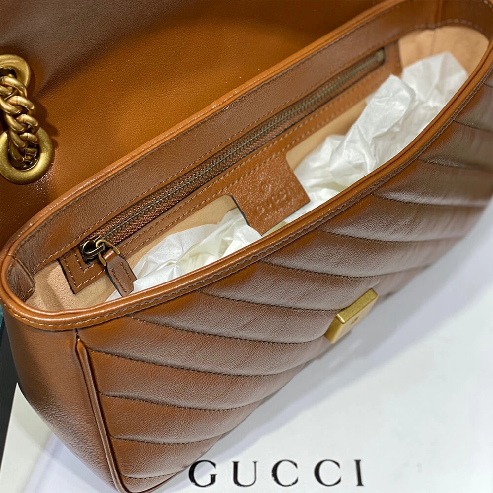 GG Marmont small matelasse shoulder bag WeatherProof 977