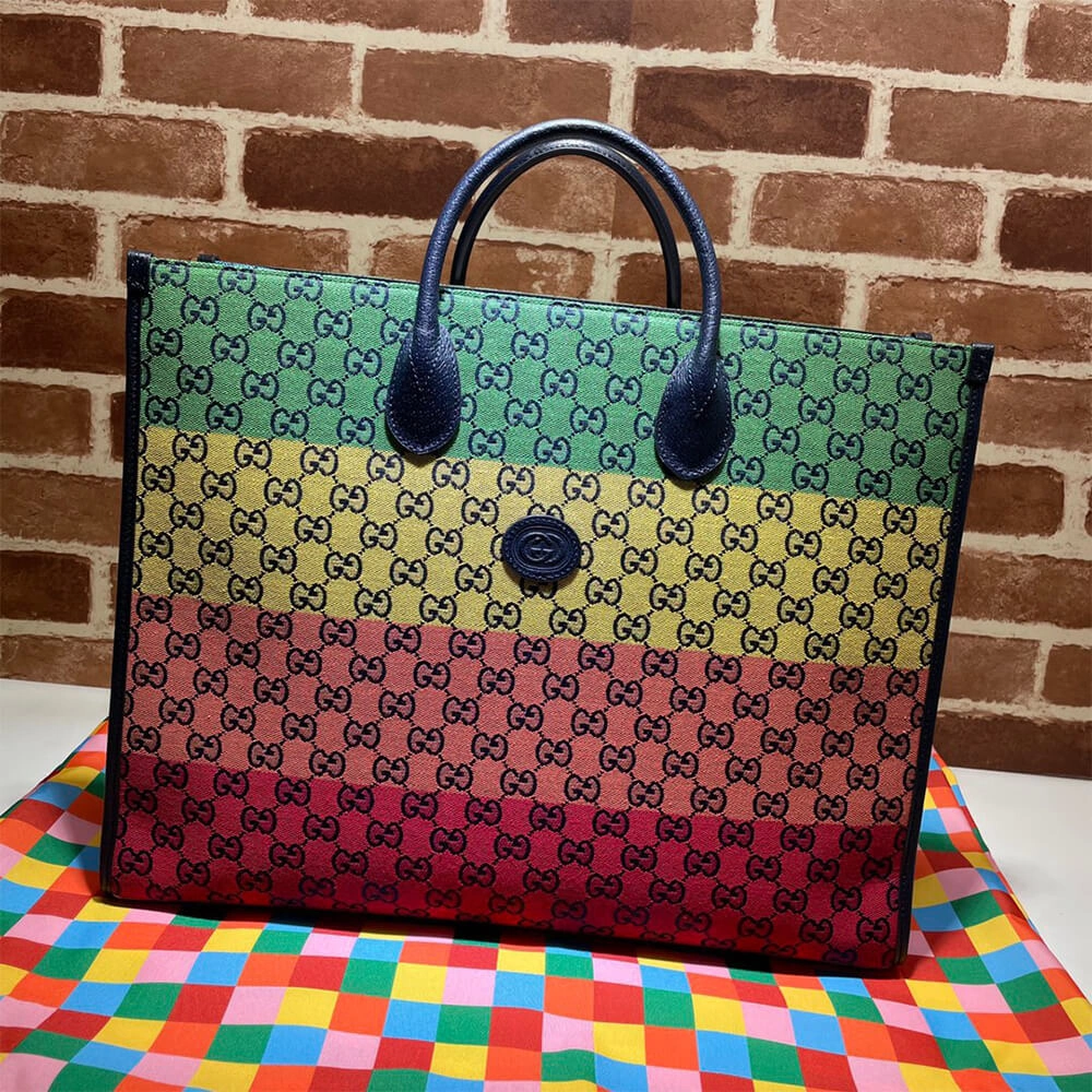 TopPick GG Multicolour large tote bag 974