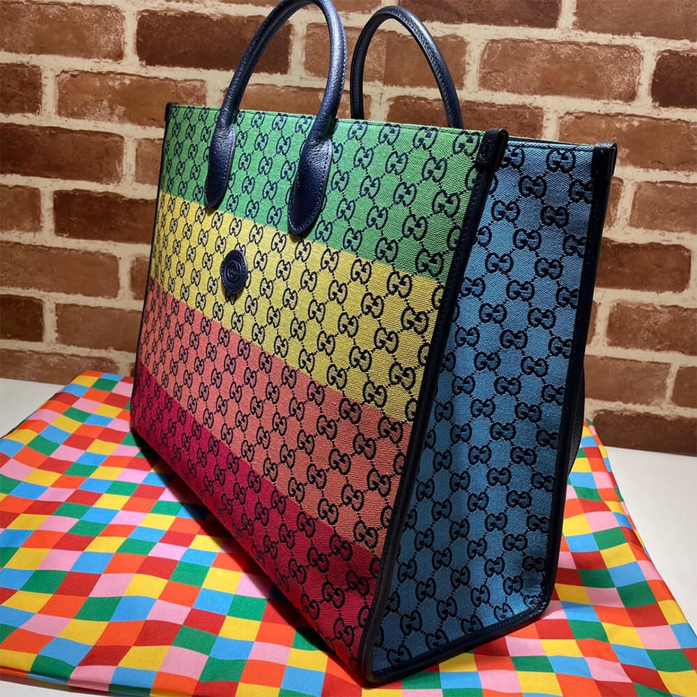 TopPick GG Multicolour large tote bag 974