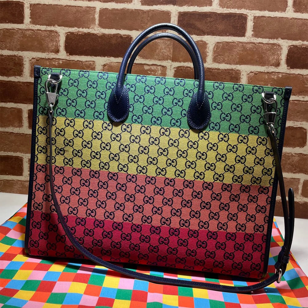 TopPick GG Multicolour large tote bag 974