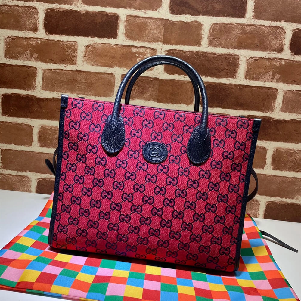 GG Multicolour small tote bag Stylish 921