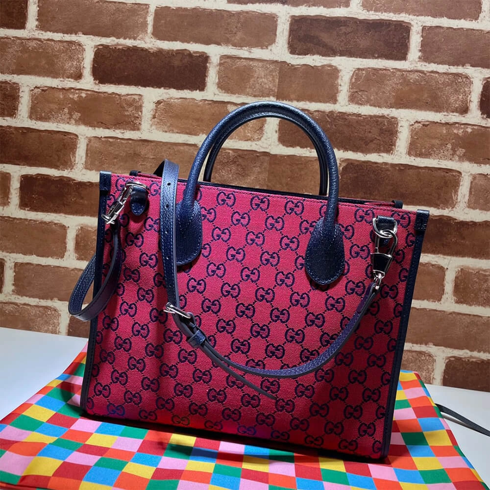 GG Multicolour small tote bag Stylish 921