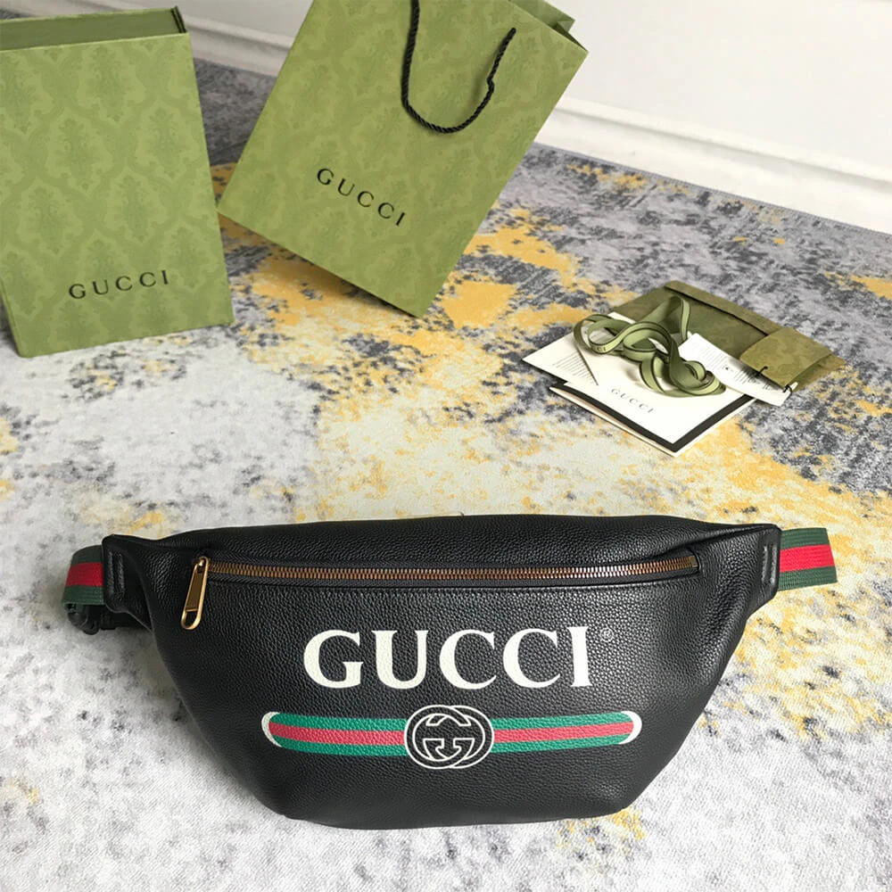 GG PRINT LEATHER BUMBAG SmartChoice 847
