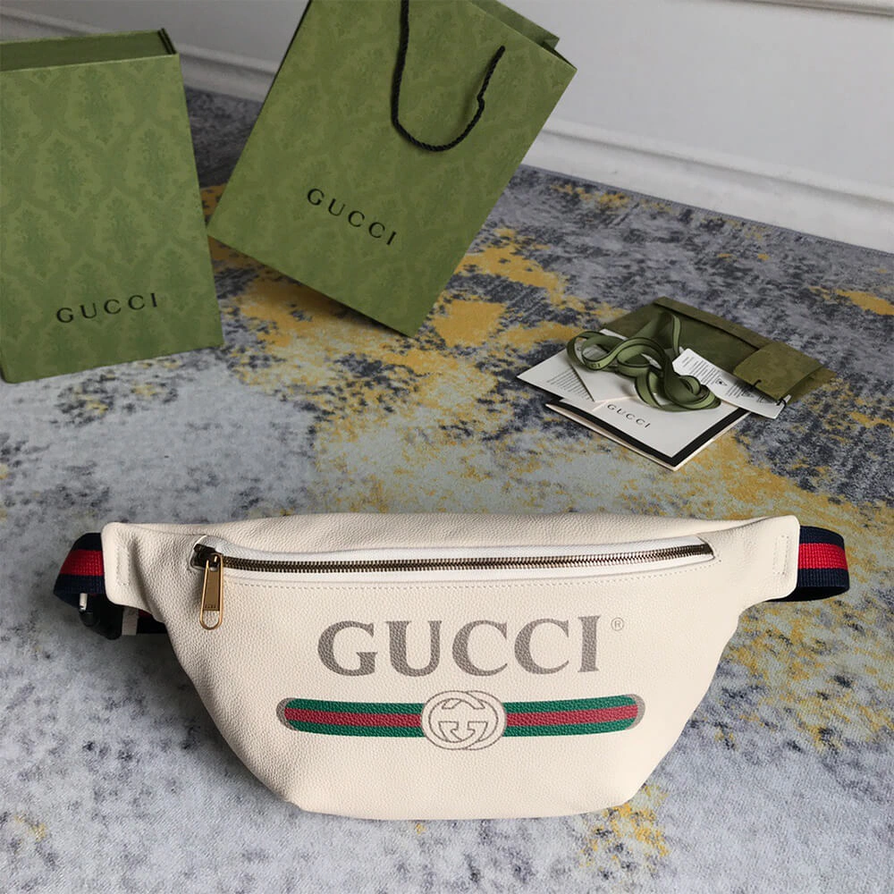 GG PRINT LEATHER BUMBAG ModernLook 869