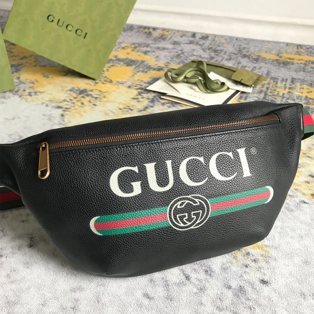 GG PRINT LEATHER BUMBAG SmartChoice 847