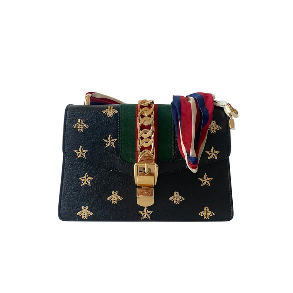 GG Sylvie Bee Star small shoulder bag TravelReady 823