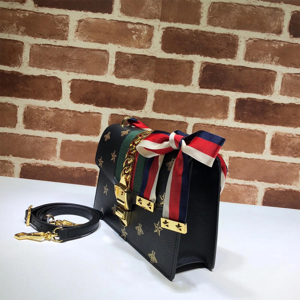 GG Sylvie Bee Star small shoulder bag TravelReady 823