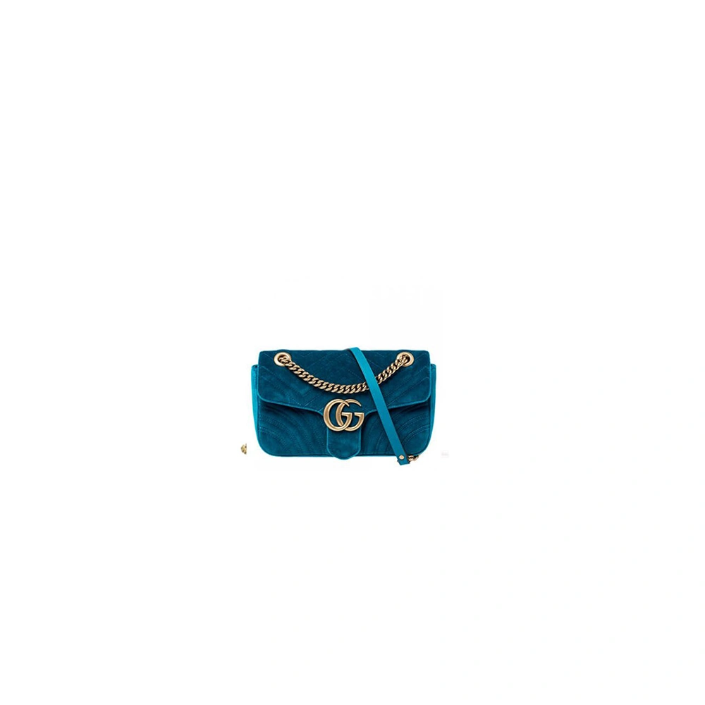 ComfortFit GG Velvet Small Marmont shoulder bag 931