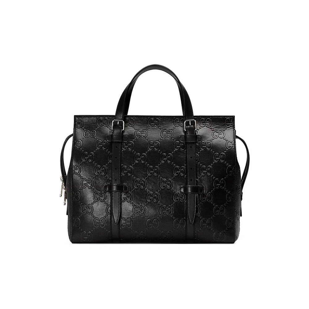 Sustainable GG embossed tote bag 917
