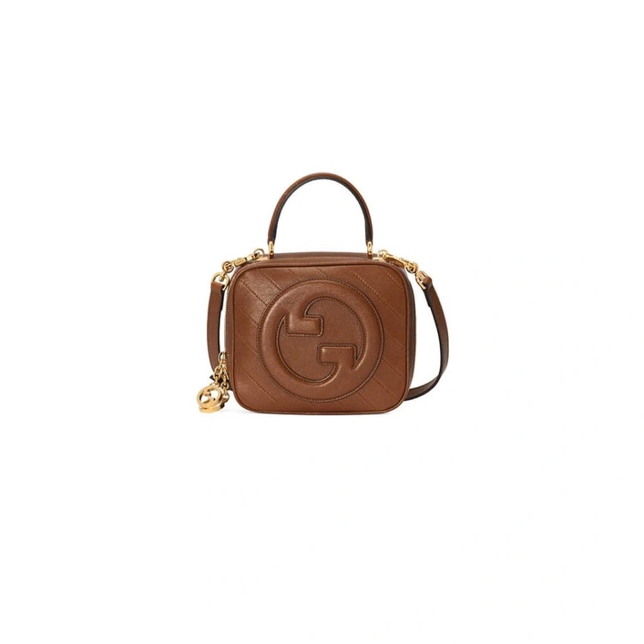 WrinkleFree GUCCI BLONDIE TOP HANDLE BAG 879