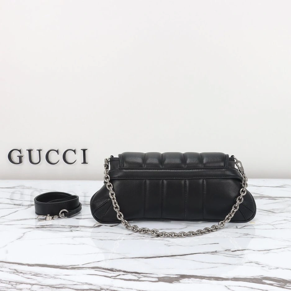 GUCCI HORSEBIT CHAIN SMALL SHOULDER BAG SmoothTexture 843