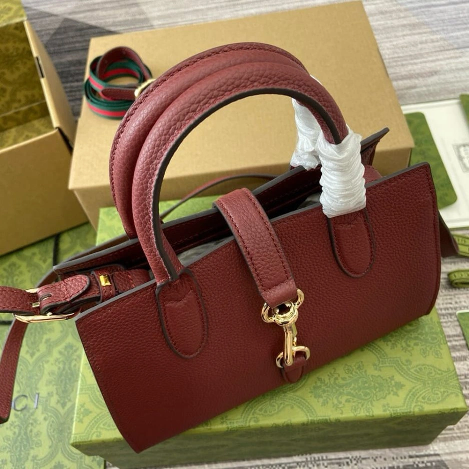 GUCCI SMALL TOTE BAG WITH HOOK CLOSURE WrinkleFree 874
