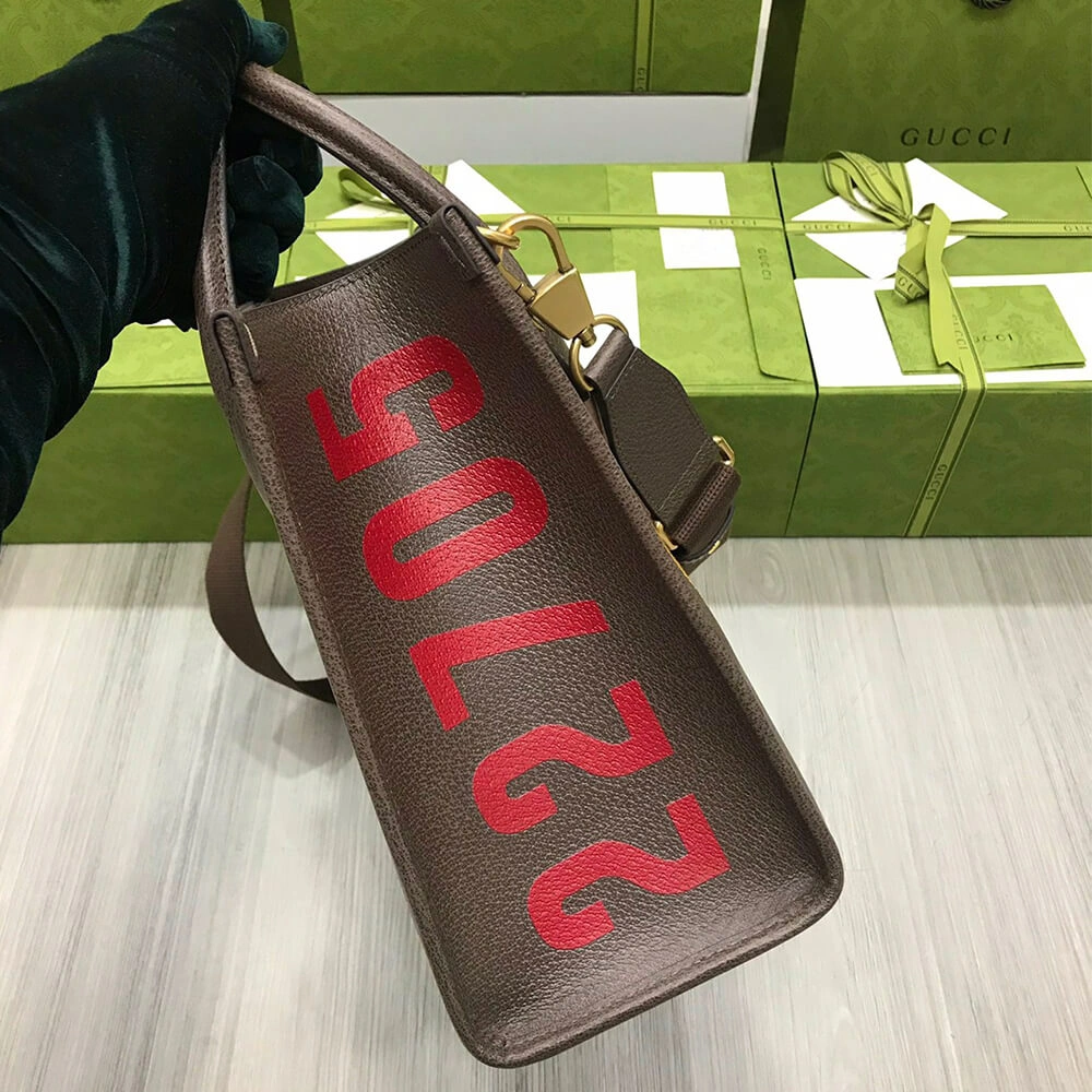 Vibrant Gucci 100 small tote bag 906