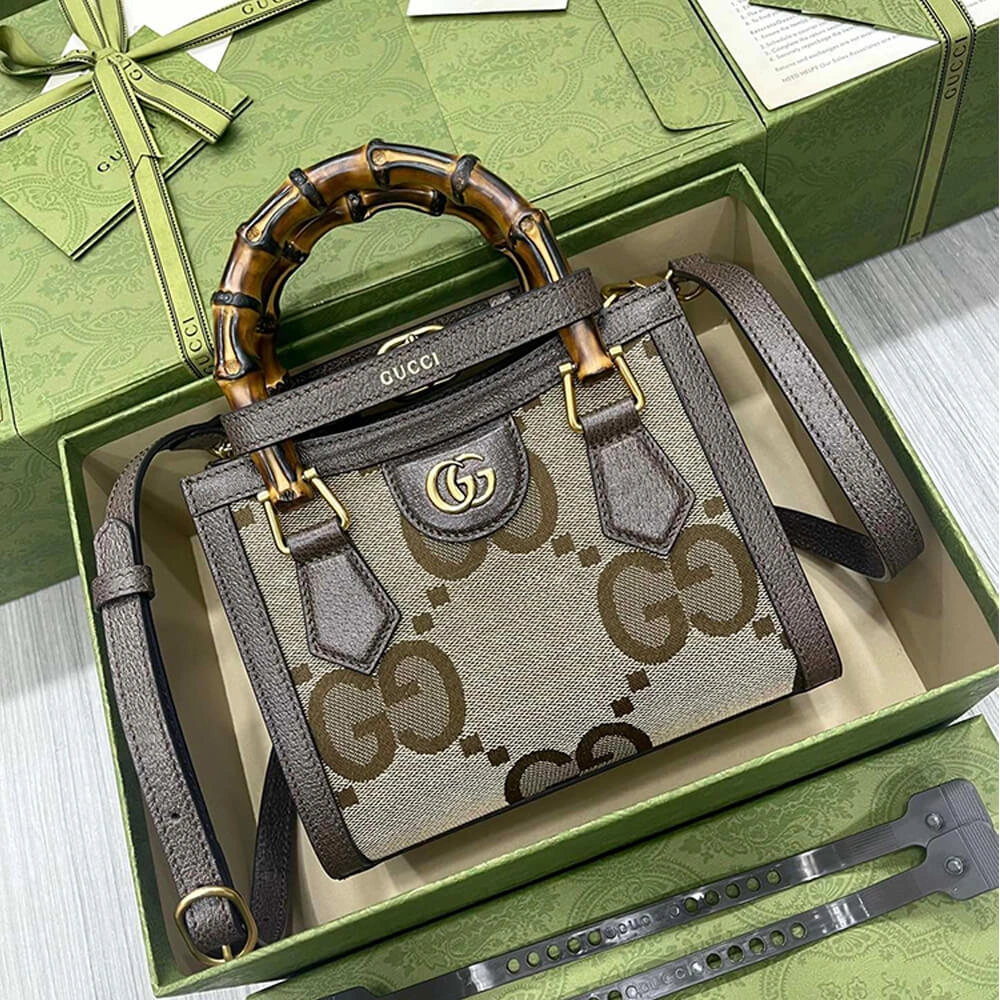 Modern Gucci Diana jumbo GG mini tote bag 964