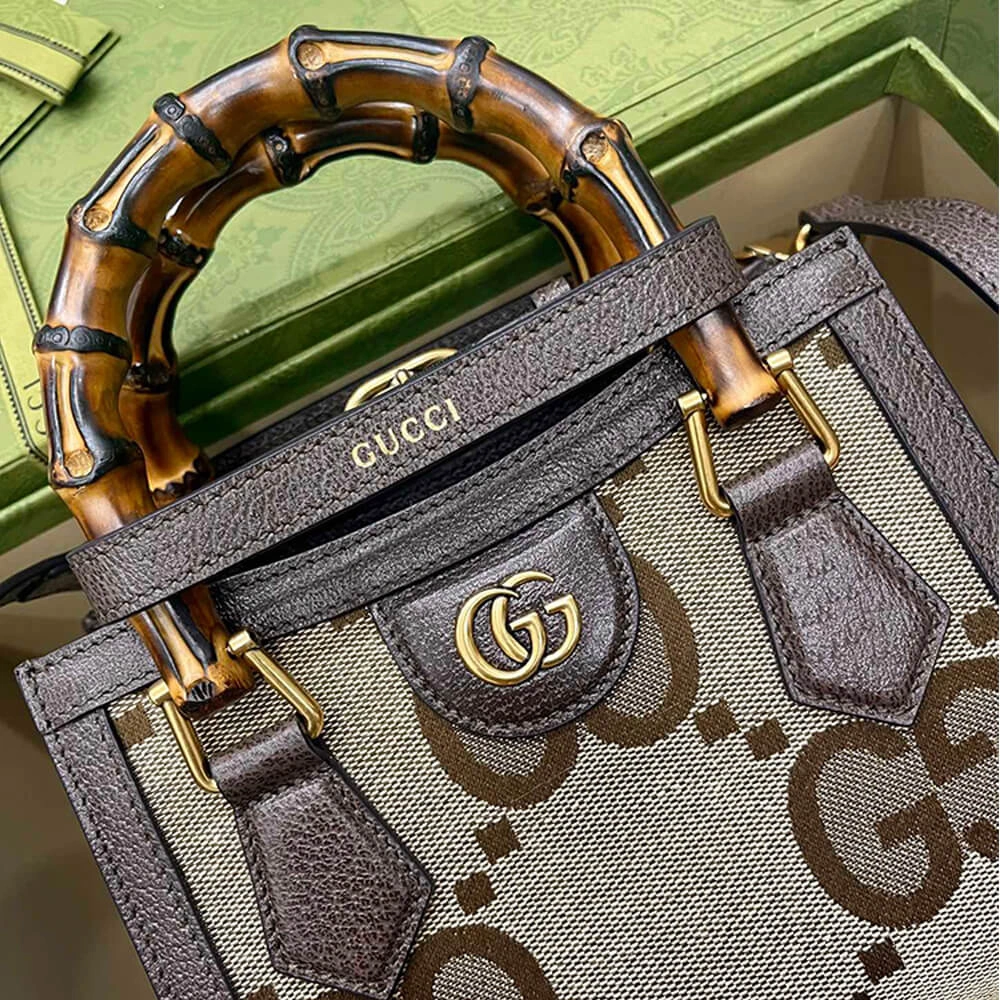 Modern Gucci Diana jumbo GG mini tote bag 964