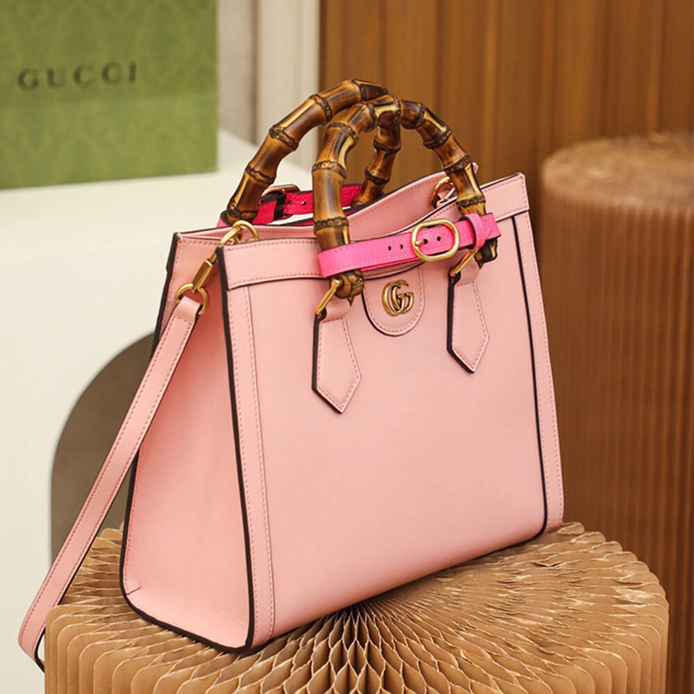 Unique Gucci Diana small tote bag 828