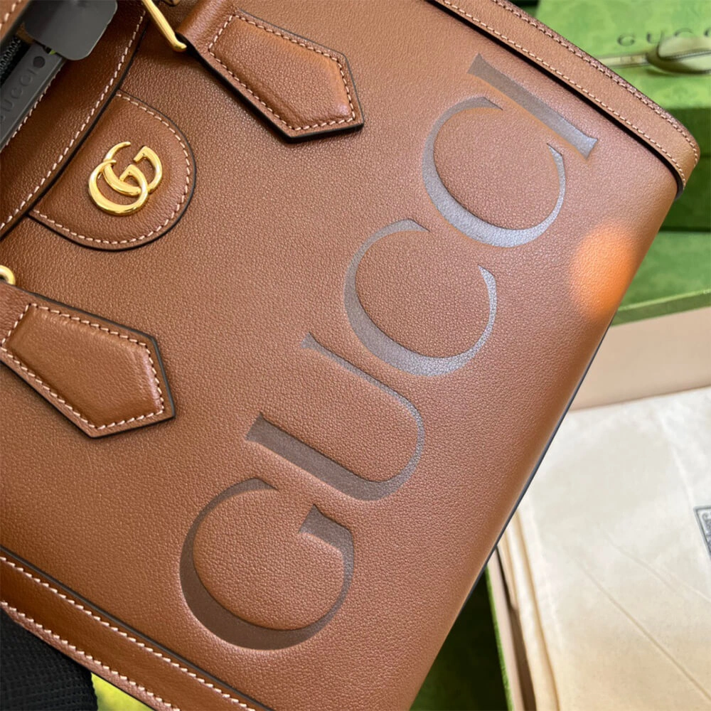 Sporty Gucci Diana small tote bag 888