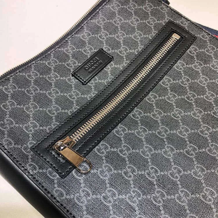 Fashionable Gucci GG Black Messenger 1020