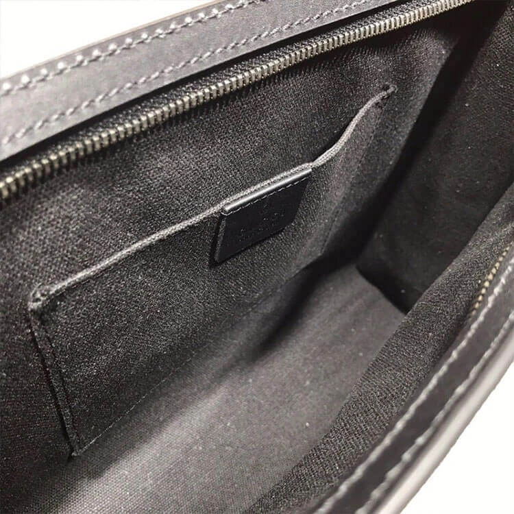 Bright Gucci GG Black Pouch 986