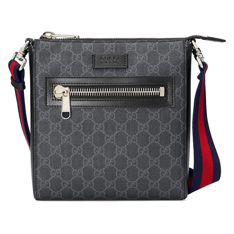Gucci GG Black Small Messenger Bag Functional 1031