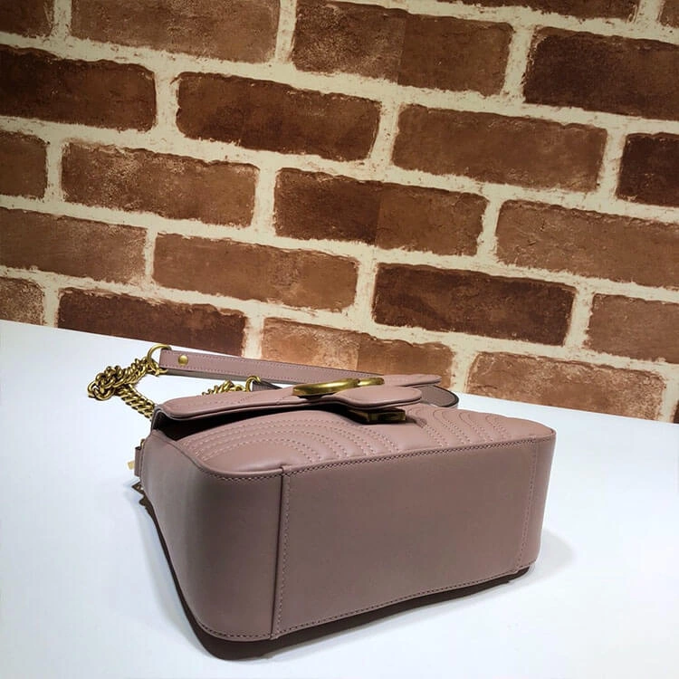 Soft Gucci GG Marmont Mini Top Handle Bag 1029