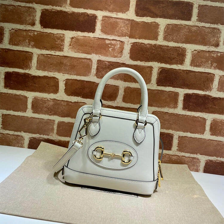 Durable Gucci Horsebit 1955 Mini Top Handle Bag 987