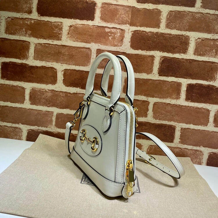 Durable Gucci Horsebit 1955 Mini Top Handle Bag 987