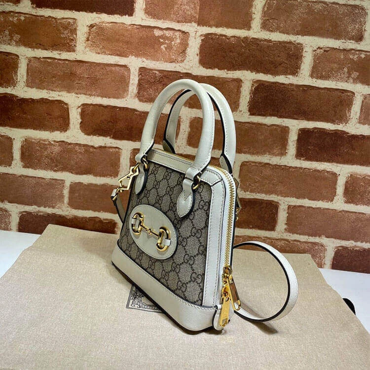 Gucci Horsebit 1955 Mini Top Handle Bag Stylish 1026