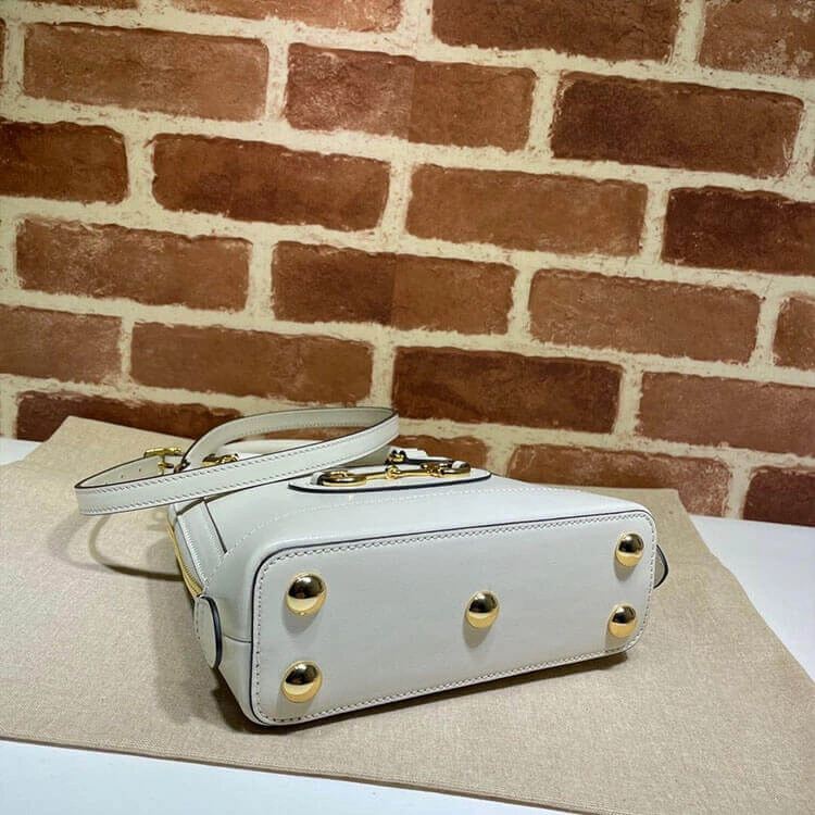 Durable Gucci Horsebit 1955 Mini Top Handle Bag 987