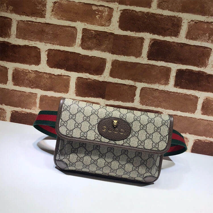 Bold Gucci Neo Vintage GG Supreme Belt Bag 1023