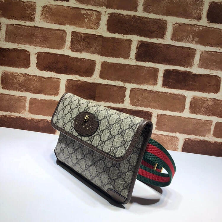 Bold Gucci Neo Vintage GG Supreme Belt Bag 1023