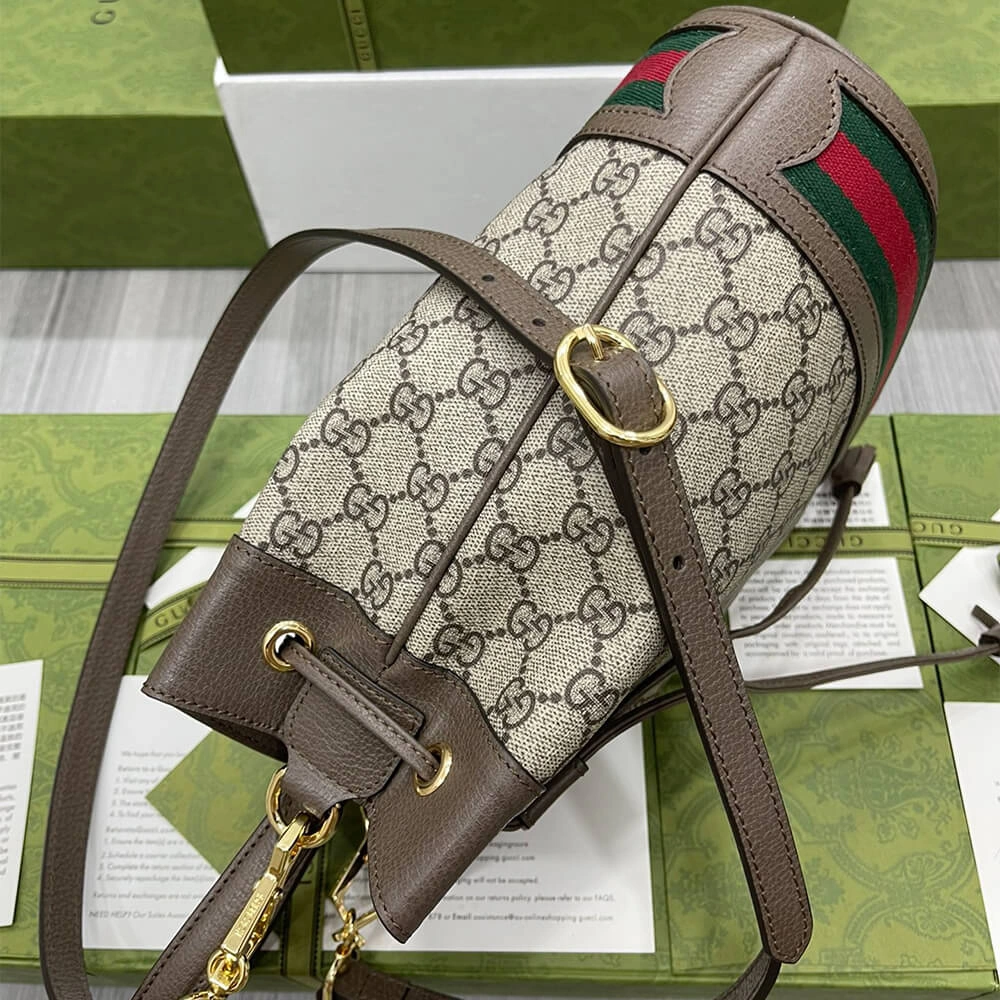 Gucci Ophidia small bucket bag Bright 881